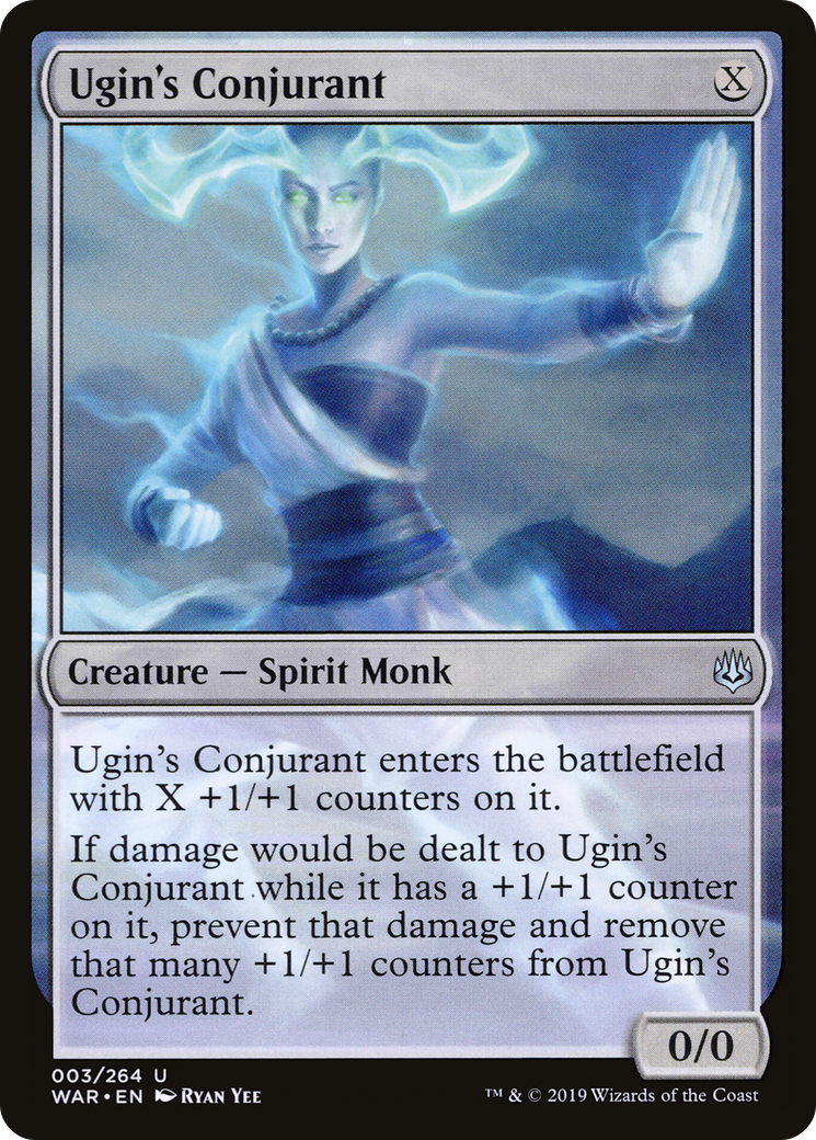 Ugin's Conjurant (WAR-003) [War of the Spark] Foil