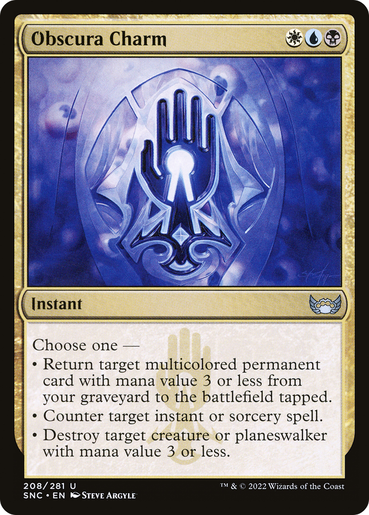 Obscura Charm (SNC-208) [Streets of New Capenna]