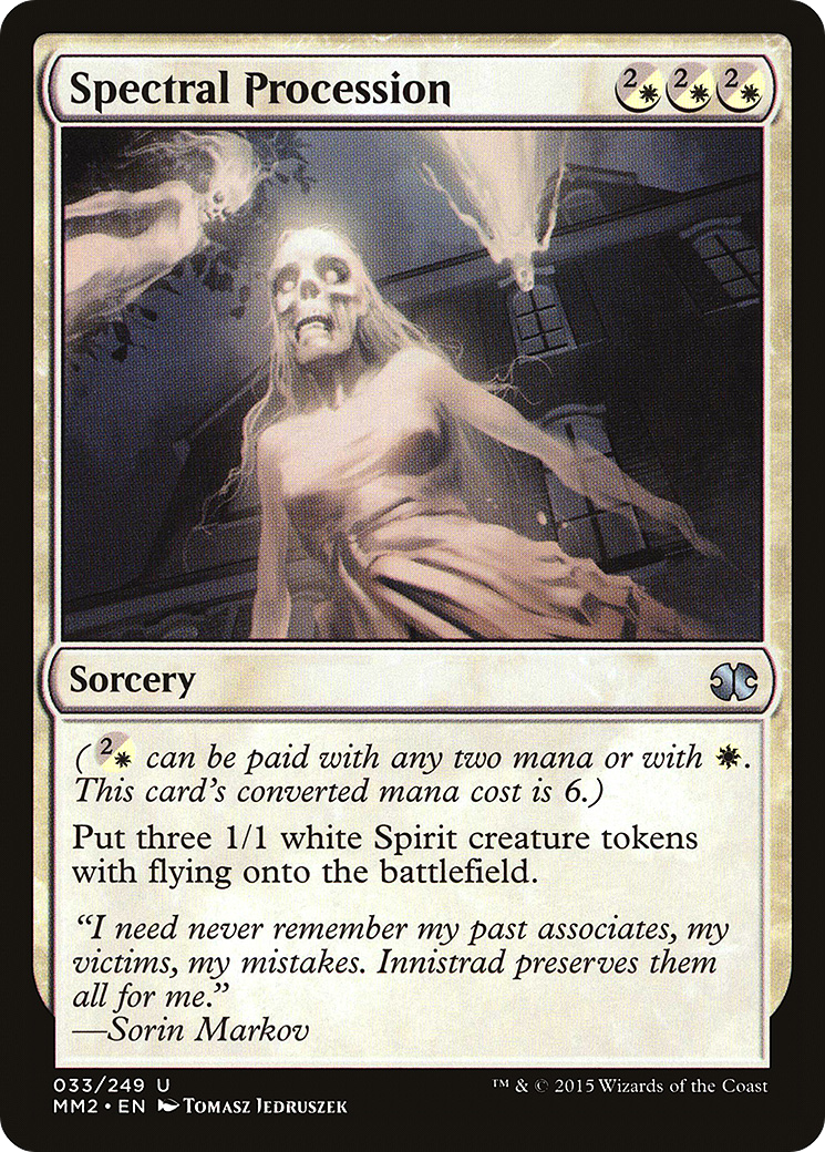 Spectral Procession (MM2-033) [Modern Masters 2015] Foil