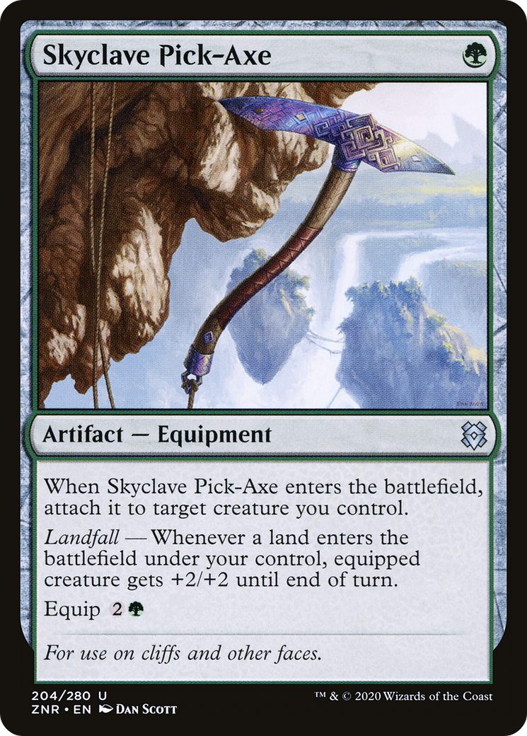Skyclave Pick-Axe (ZNR-204) [Zendikar Rising]