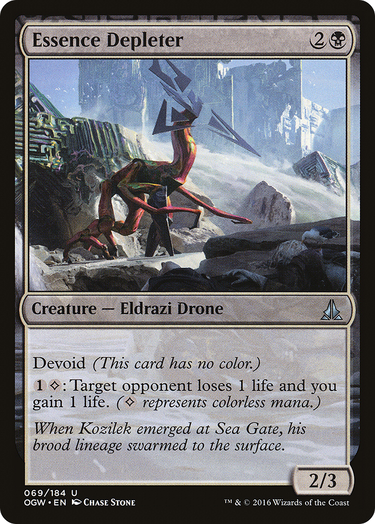 Essence Depleter (OGW-069) [Oath of the Gatewatch] Foil