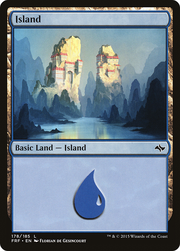 Island (FRF-178) [Fate Reforged] Foil