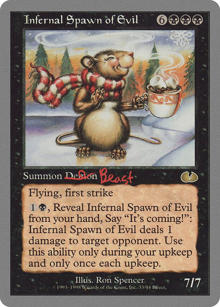Infernal Spawn of Evil (UGL-033) [Unglued]