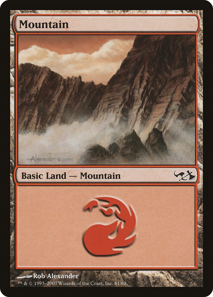Mountain (EVG-061) [Duel Decks: Elves vs. Goblins]