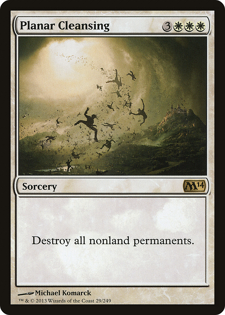 Planar Cleansing (M14-029) [Magic 2014] Foil