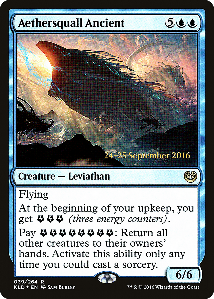 Aethersquall Ancient (PRE-39S) [Kaladesh Promos] Foil