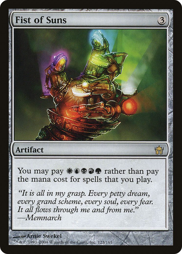 Fist of Suns (5DN-123) [Fifth Dawn] Foil