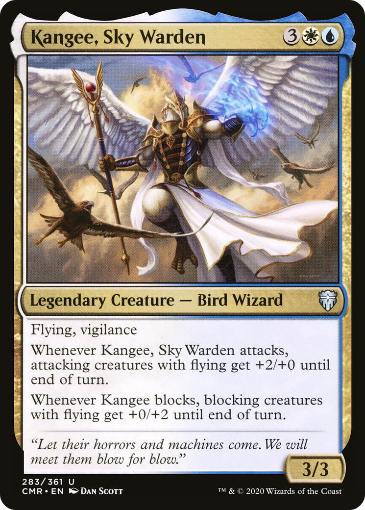 Kangee, Sky Warden (CMR-283) [Commander Legends]