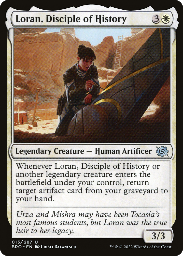 Loran, Disciple of History (BRO-013) [The Brothers' War]