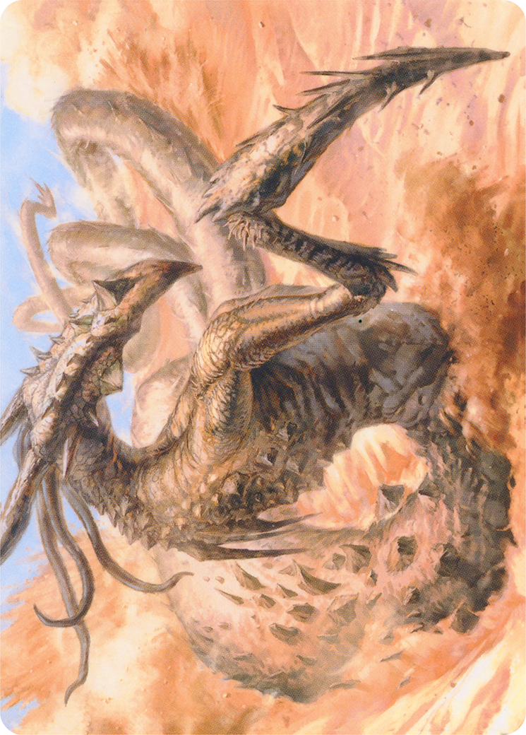 Enduring Sliver // Enduring Sliver (AMH1-025) (Borderless) [Modern Horizons Art Series]