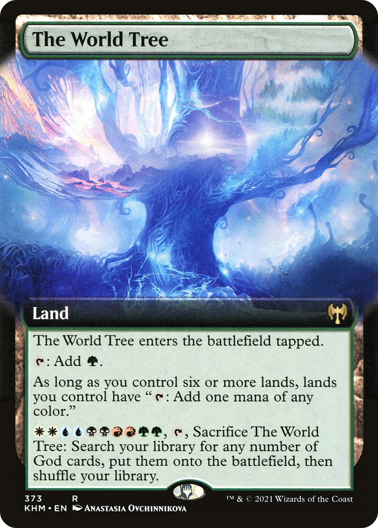 The World Tree (Extended Art) (KHM-373) [Kaldheim] Foil