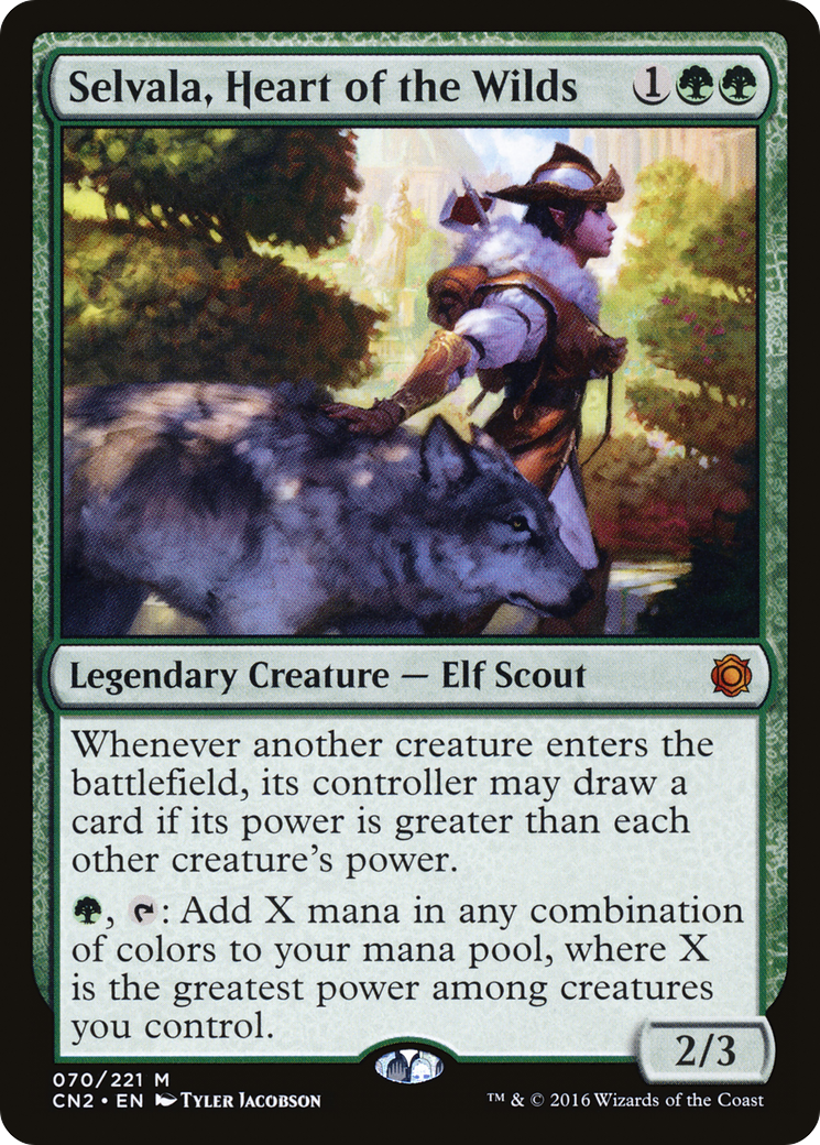 Selvala, Heart of the Wilds (CN2-070) [Conspiracy: Take the Crown]