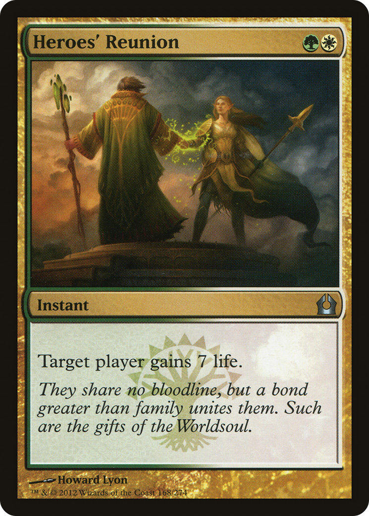 Heroes' Reunion (RTR-168) [Return to Ravnica] Foil