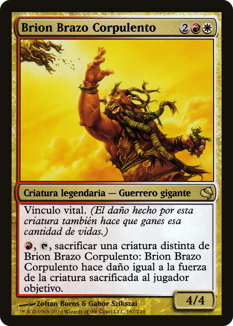 Brion Stoutarm (Spanish) - "Brion Brazo Corpulento" (PS11-167) [Salvat 2011]