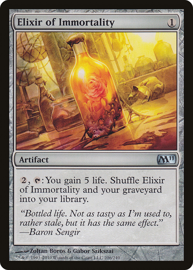 Elixir of Immortality (M11-206) [Magic 2011] Foil