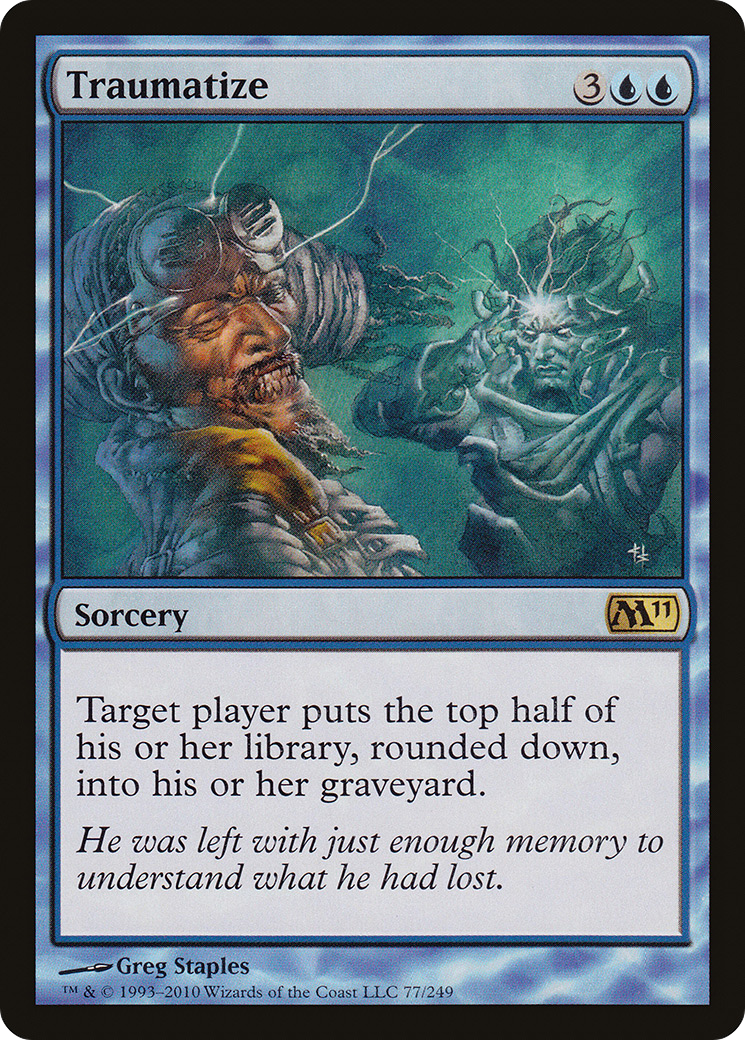 Traumatize (M11-077) [Magic 2011] Foil