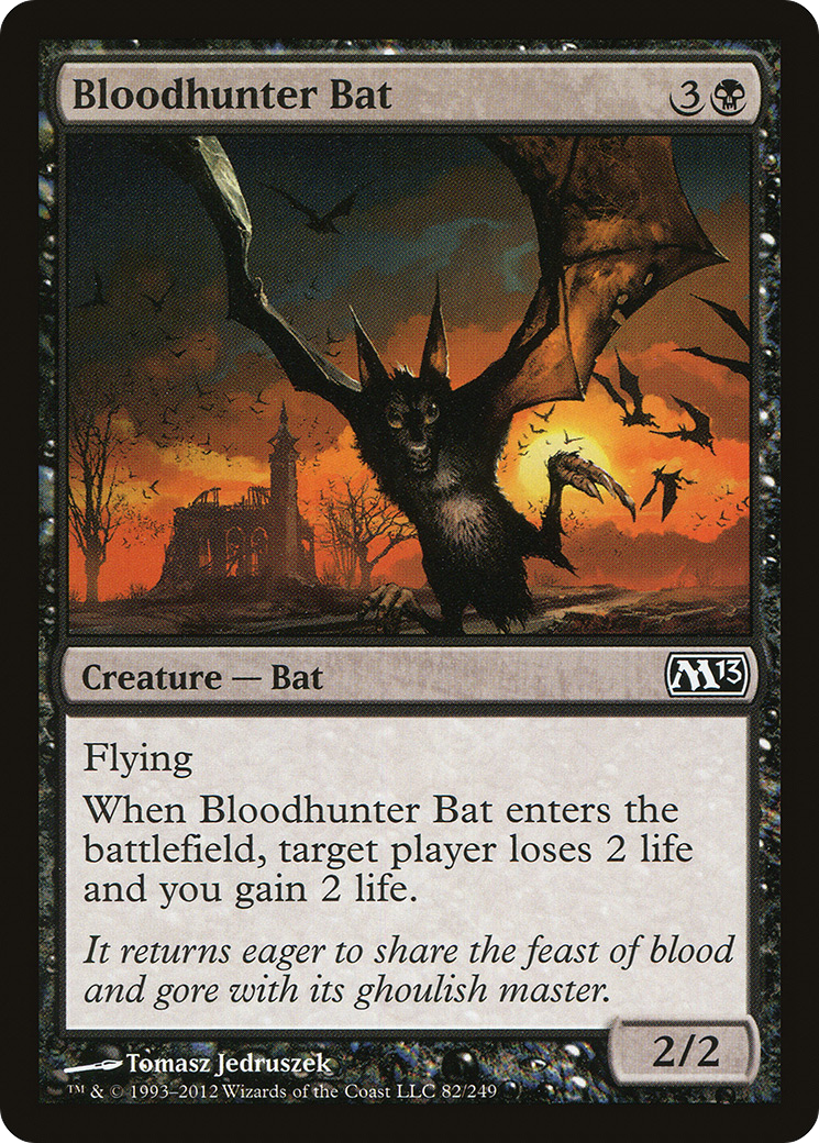 Bloodhunter Bat (M13-082) [Magic 2013]
