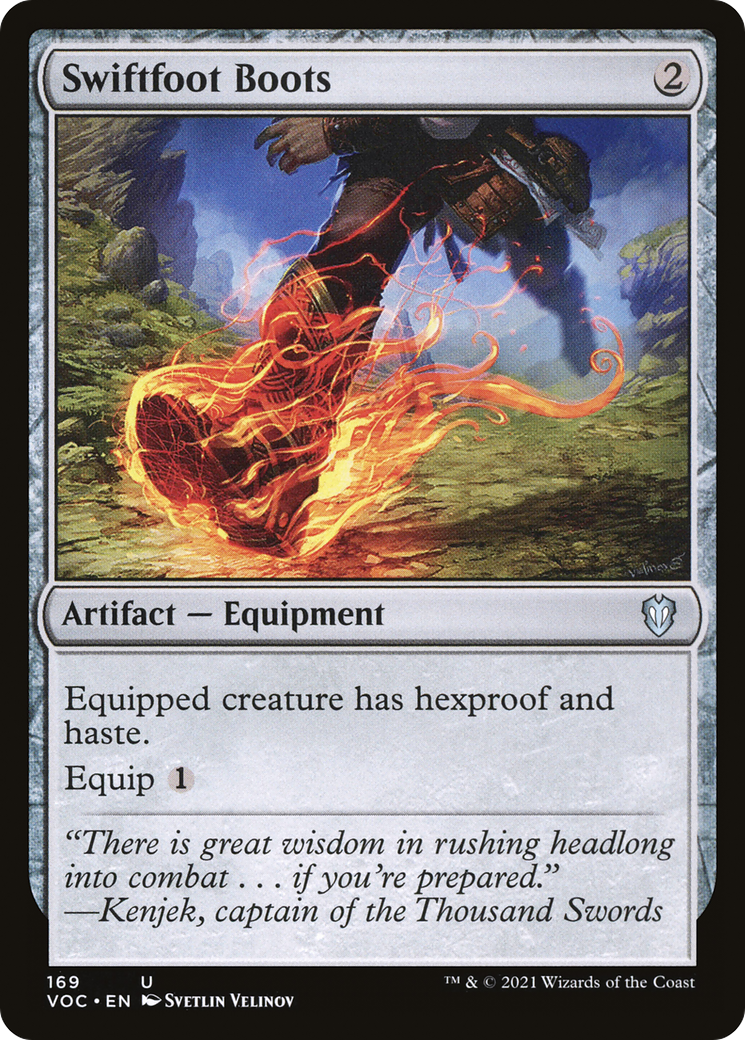 Swiftfoot Boots (VOC-169) [Crimson Vow Commander]