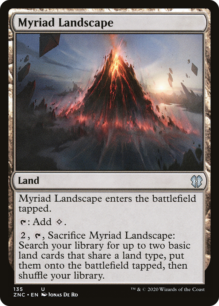 Myriad Landscape (ZNC-135) [Zendikar Rising Commander]