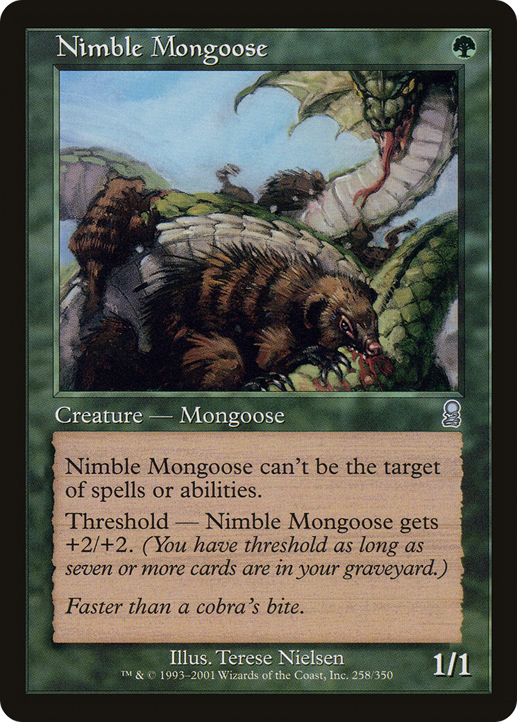 Nimble Mongoose (ODY-258) [Odyssey]
