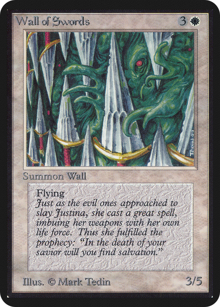 Wall of Swords [Limited Edition Alpha]