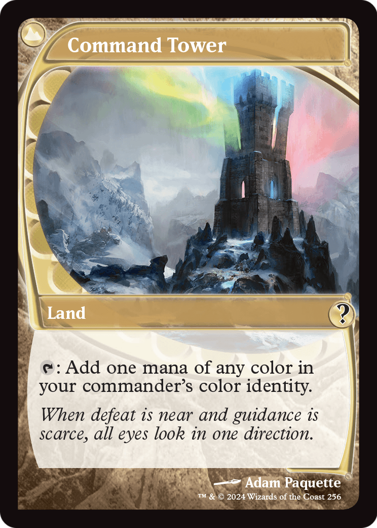 Command Tower (Future Sight) (MB2-256) [Mystery Booster 2] Foil