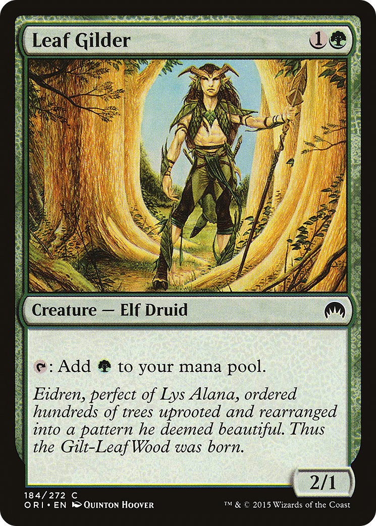 Leaf Gilder (ORI-184) [Magic Origins] Foil