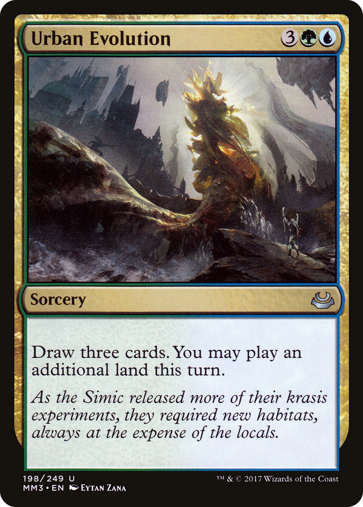 Urban Evolution (MM3-198) [Modern Masters 2017] Foil