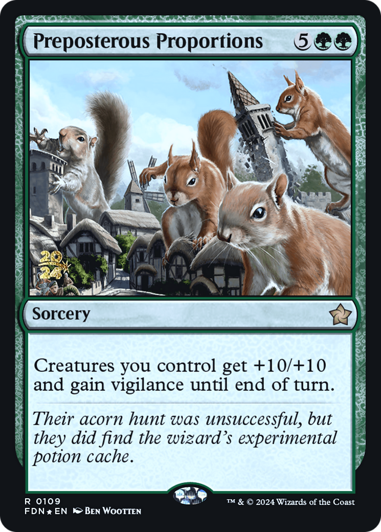 Preposterous Proportions (PRE-109) [Foundations Promos] Foil