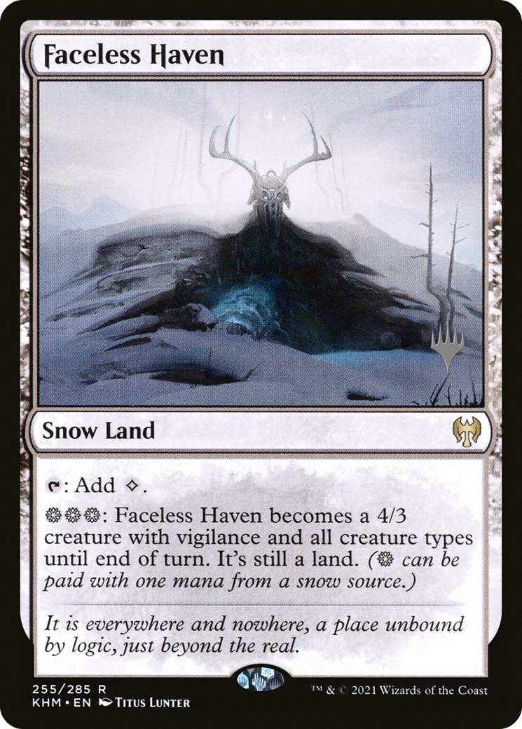 Faceless Haven (PPKHM-255) [Promo Pack: Kaldheim Promos] Foil