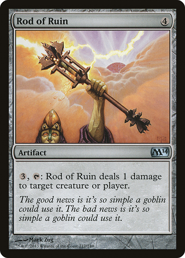 Rod of Ruin (M14-217) [Magic 2014]
