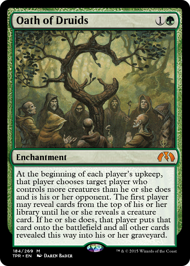 Oath of Druids (TPR-184) [Tempest Remastered] Foil