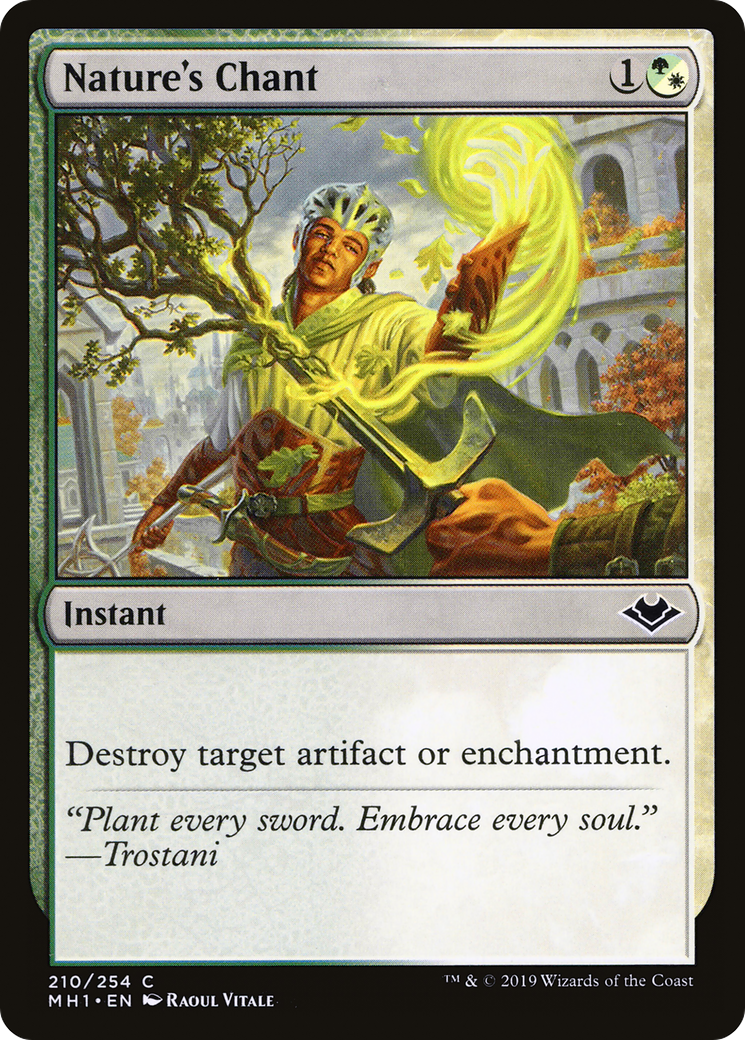 Nature's Chant (MH1-210) [Modern Horizons]