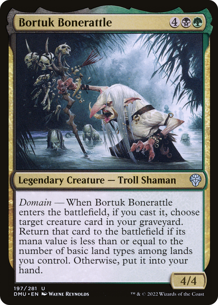 Bortuk Bonerattle (DMU-197) [Dominaria United] Foil