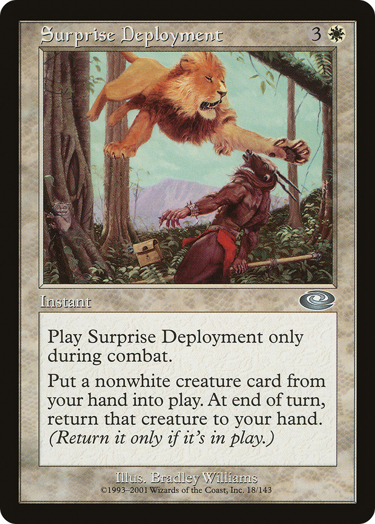 Surprise Deployment (PLS-018) [Planeshift]