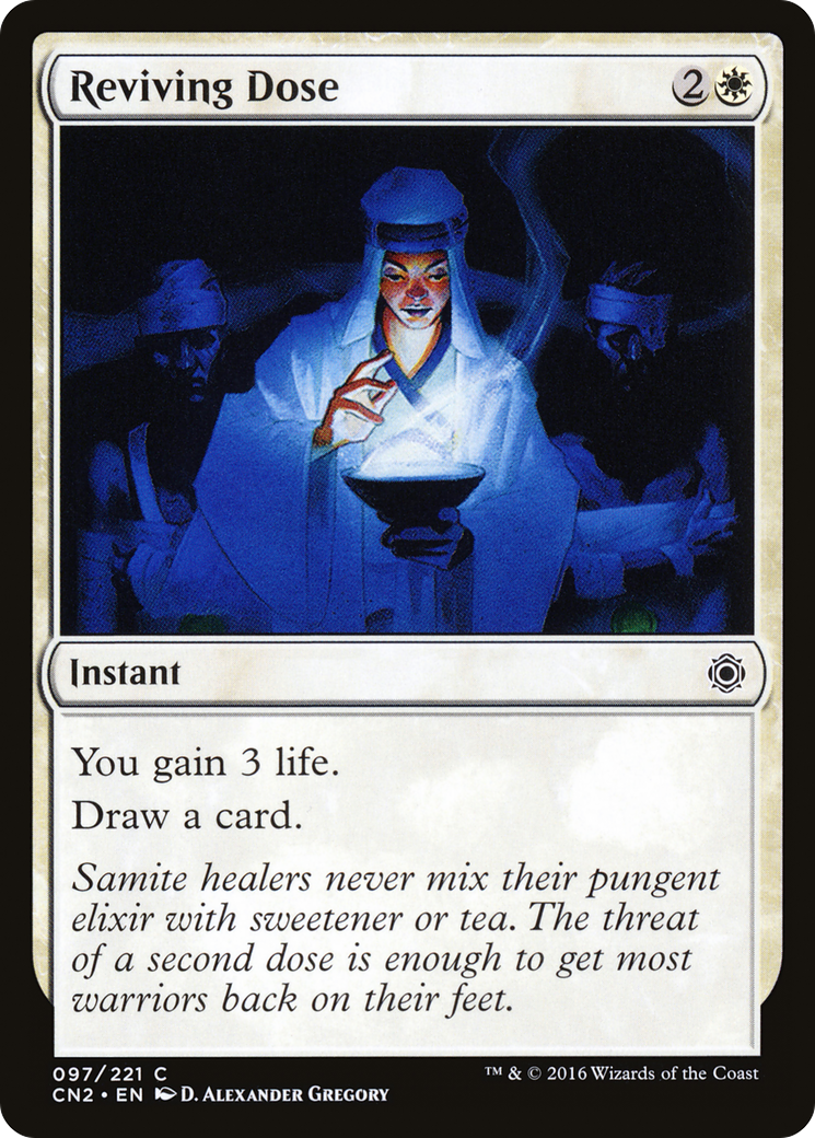 Reviving Dose (CN2-097) [Conspiracy: Take the Crown] Foil