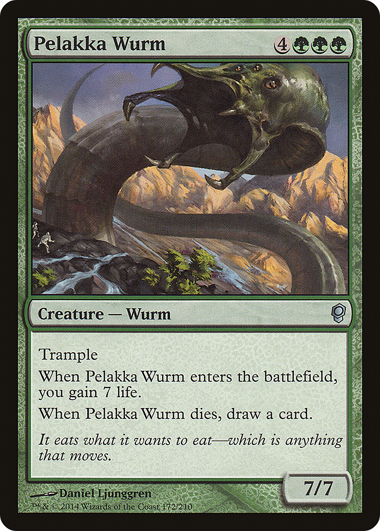 Pelakka Wurm (CNS-172) [Conspiracy] Foil