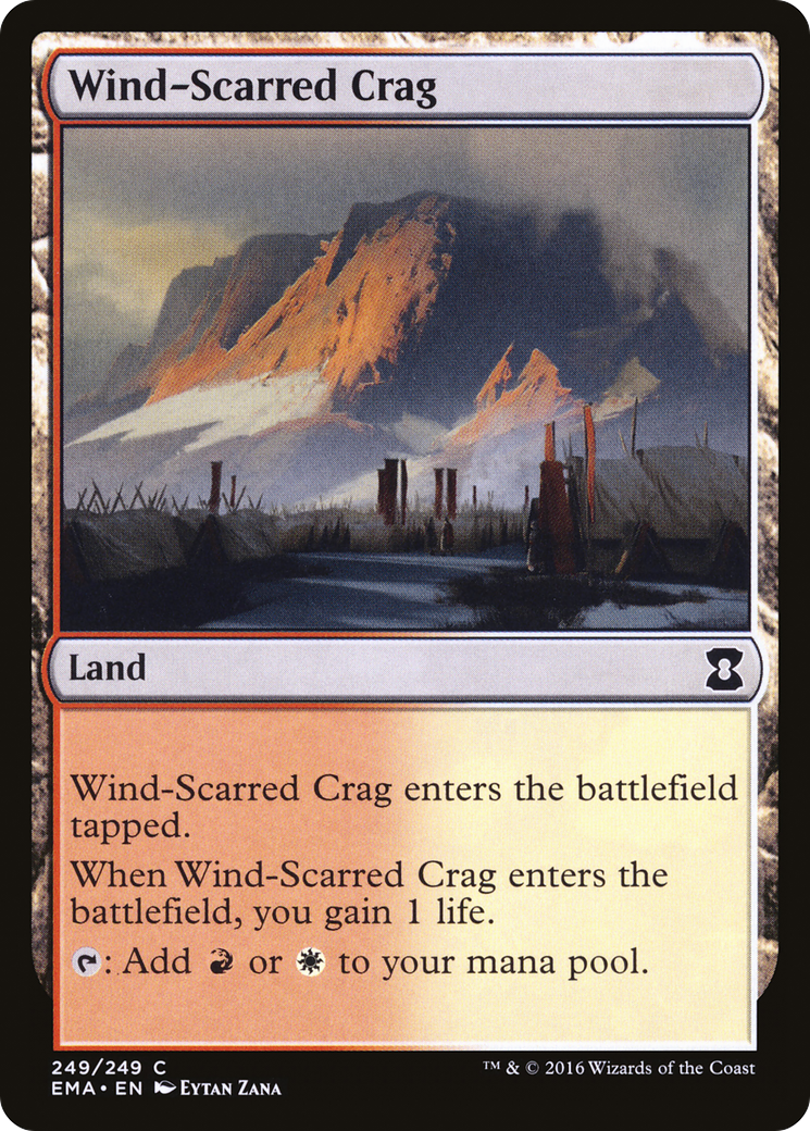 Wind-Scarred Crag (EMA-249) [Eternal Masters]