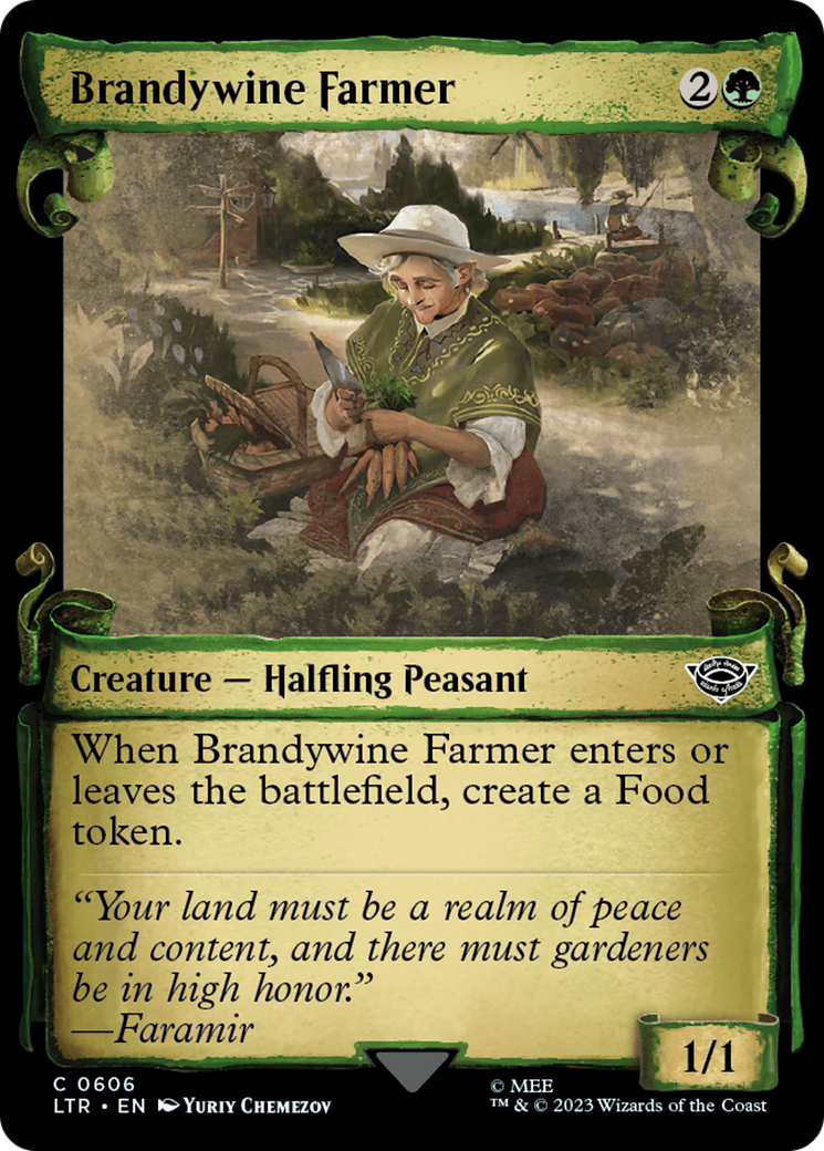 Brandywine Farmer (Showcase Scrolls) (LTR-606) [The Lord of the Rings: Tales of Middle-earth]