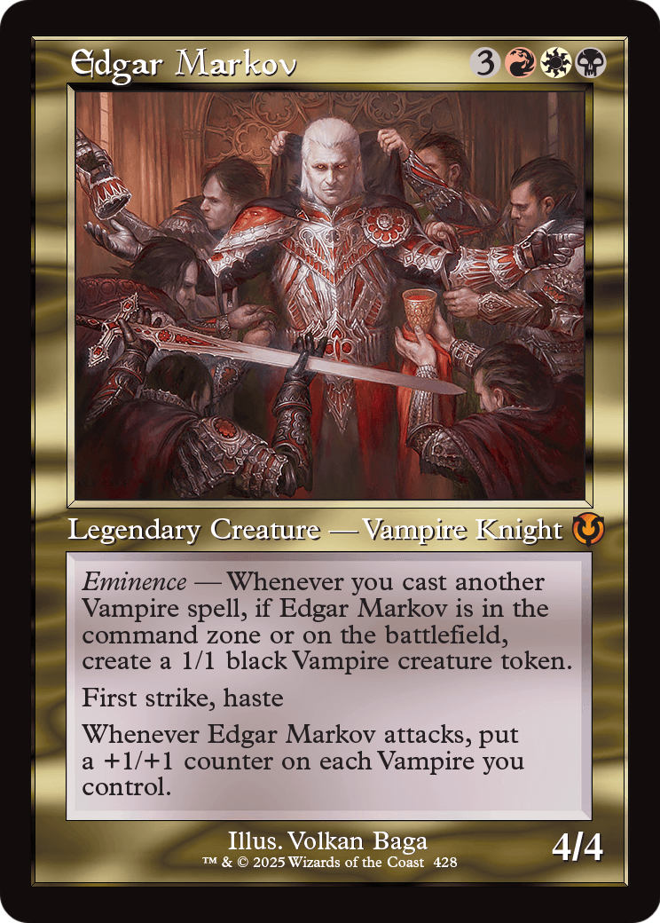 Edgar Markov (Retro Frame) (INR-428) [Innistrad Remastered]