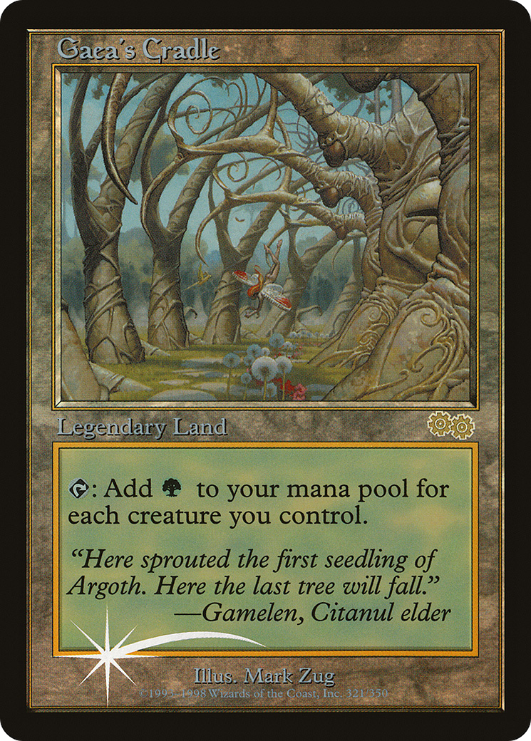 Gaea's Cradle (JDG-321) [Judge Gift Cards 1998] Foil