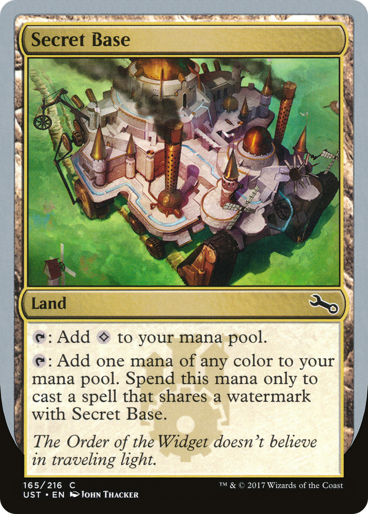 Secret Base (A) (UST-165A) [Unstable] Foil