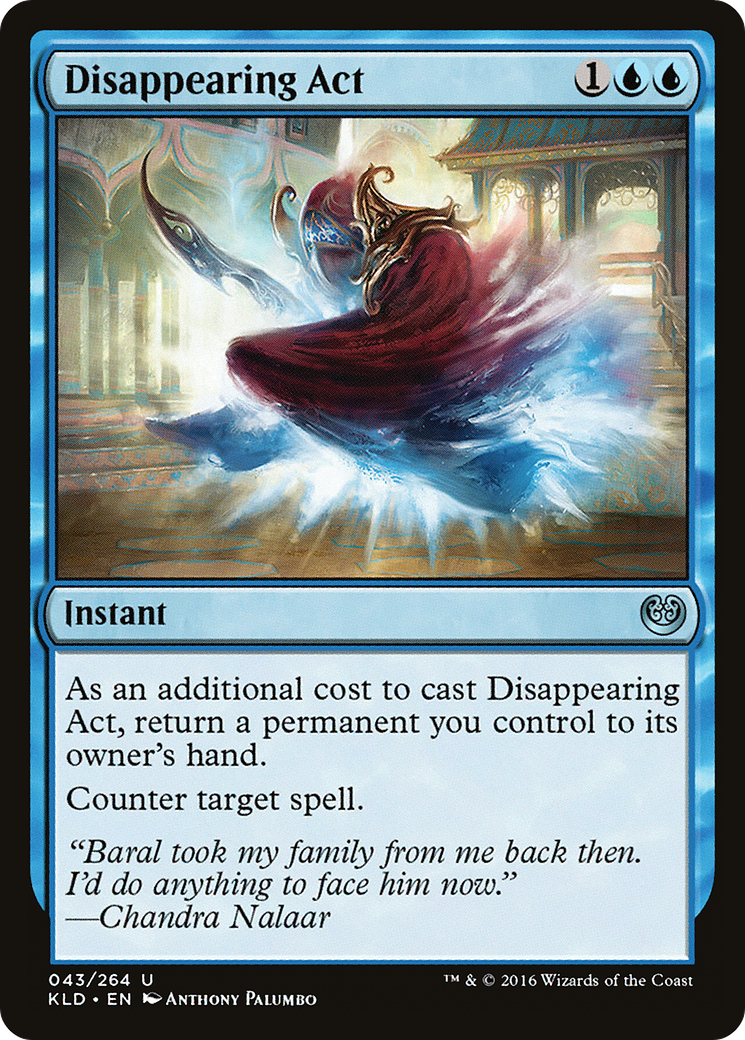Disappearing Act (KLD-043) [Kaladesh] Foil