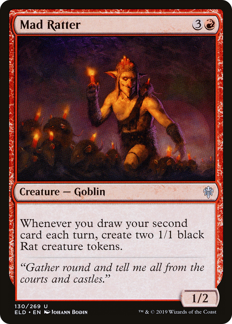 Mad Ratter (ELD-130) [Throne of Eldraine] Foil