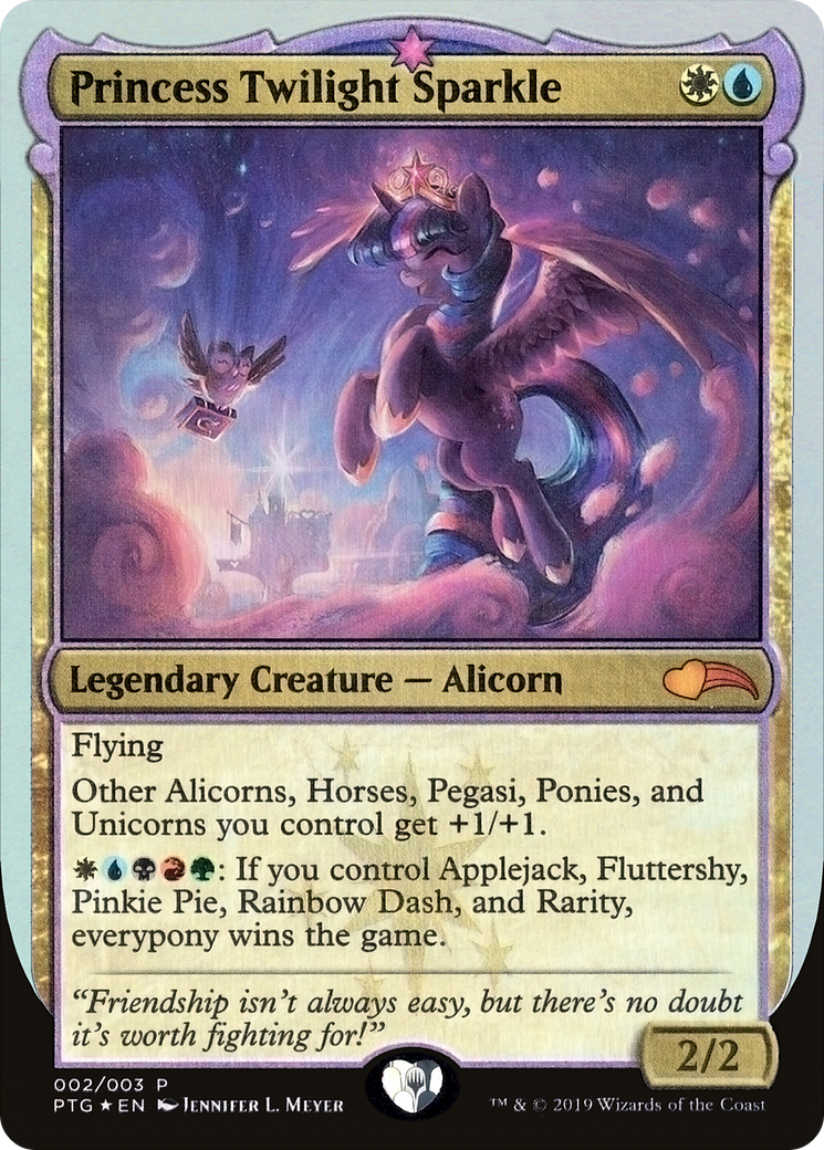 Princess Twilight Sparkle (PTG-002) [Ponies: The Galloping] Foil