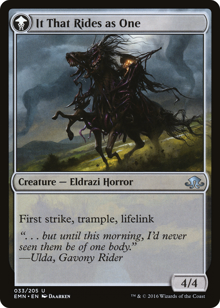 Lone Rider (EMN-033) [Eldritch Moon] Foil