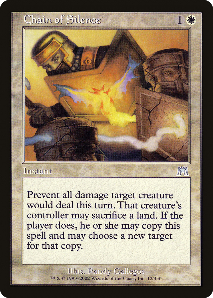 Chain of Silence (ONS-012) [Onslaught]
