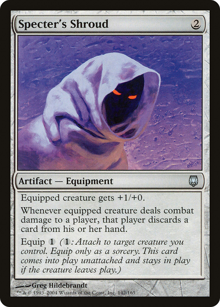 Specter's Shroud (DST-142) [Darksteel] Foil