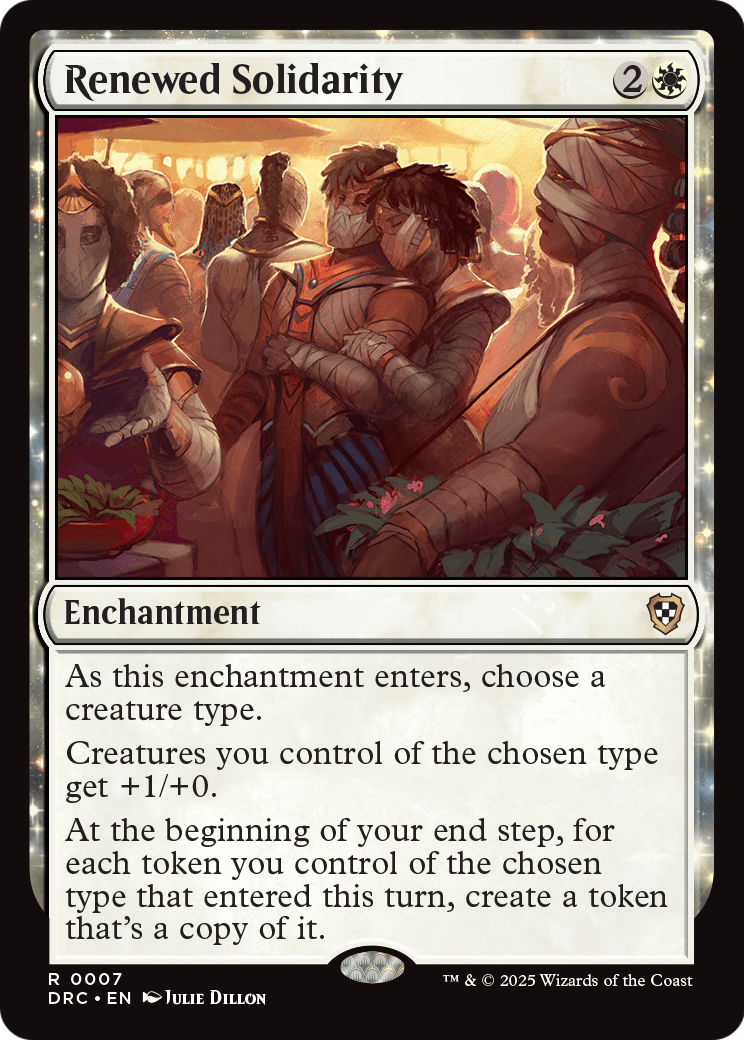 Renewed Solidarity (DRC-007) [Commander: Aetherdrift]