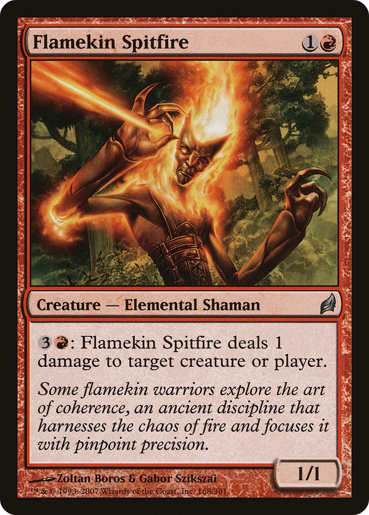 Flamekin Spitfire (LRW-168) [Lorwyn]